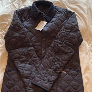 Barbour Liddesdale Quilted Jacket - Medium Navy
